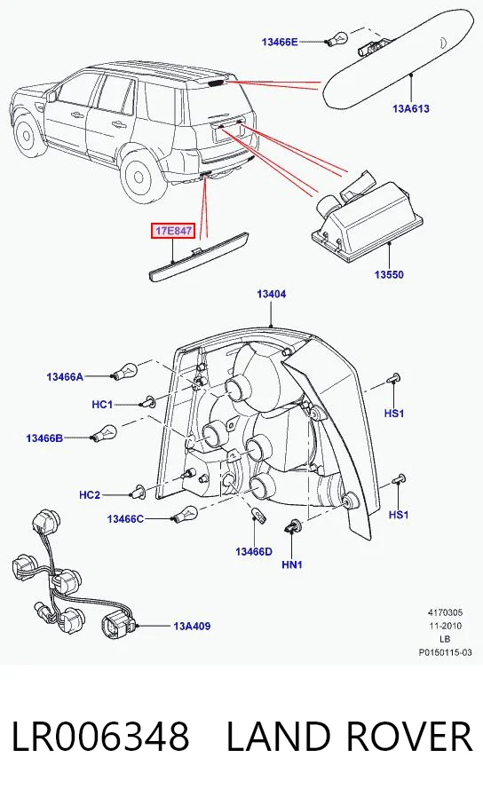 LR006348 Land Rover