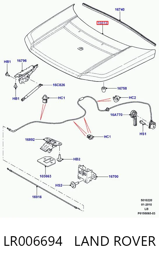 LR006694 Land Rover