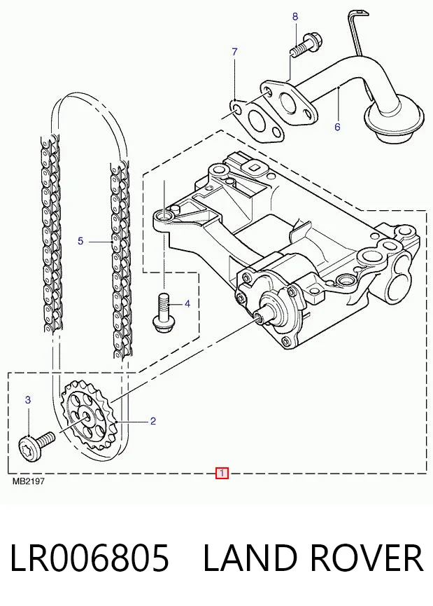 Pompa oleju Land Rover Freelander I SUV (L314) (1997 - 2006) cena, od 581,65 USD