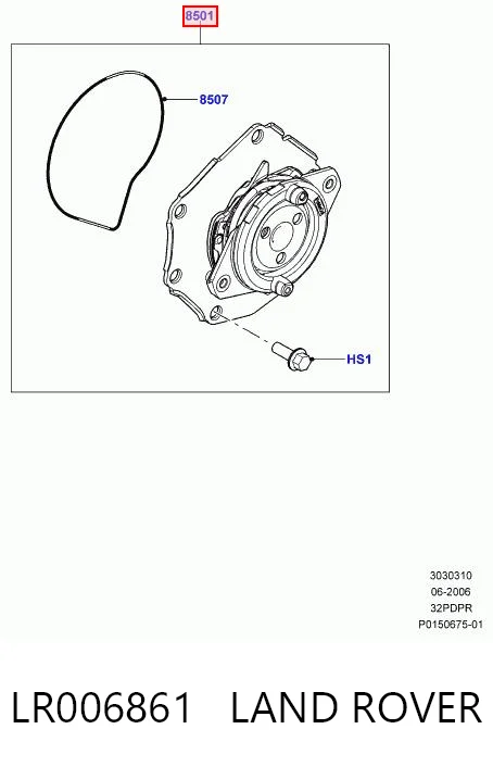 LR006861 Land Rover