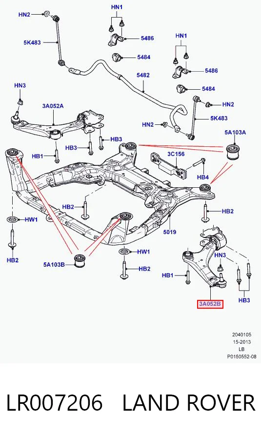 LR007206 Land Rover