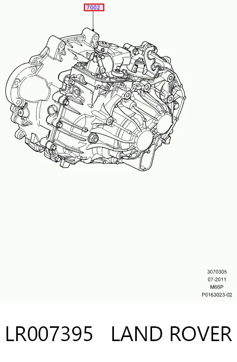 Mechaniczna skrzynia biegów w komplecie Land Rover Freelander II