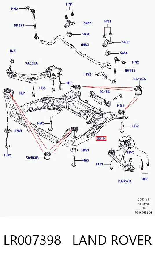 LR007398 Land Rover