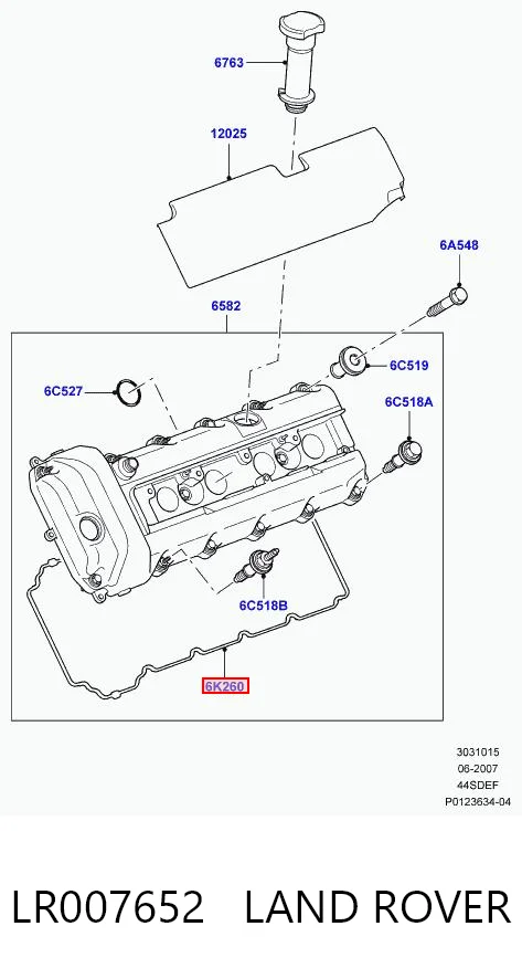 LR007652 Land Rover