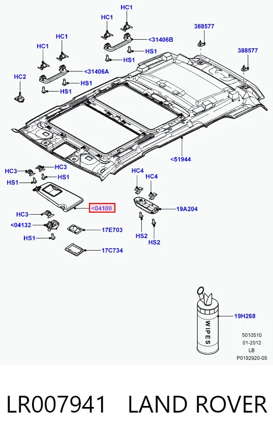 Kupić Osłona przeciwsłoneczna Land Rover Freelander II L359 w dobrej cenie
