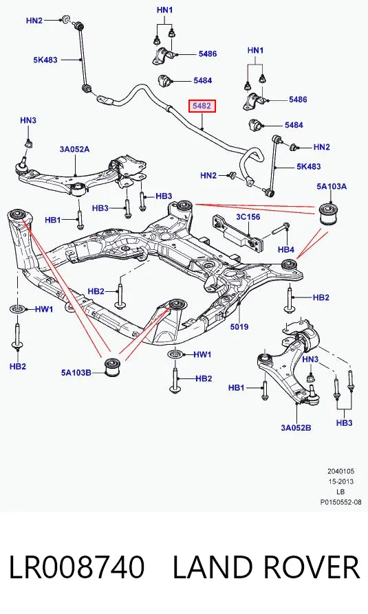 LR008740 Land Rover