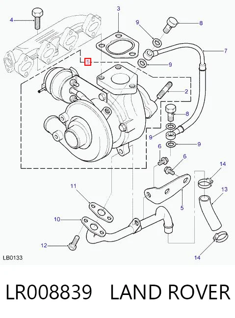Turbina 7781450 BMW