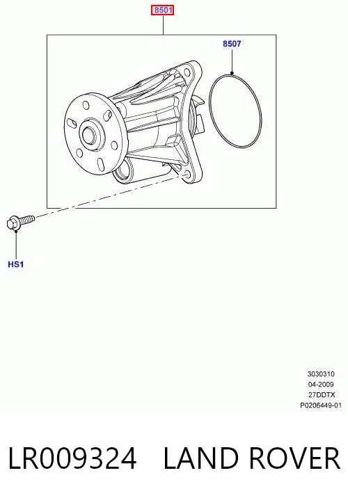 LR009324 Land Rover