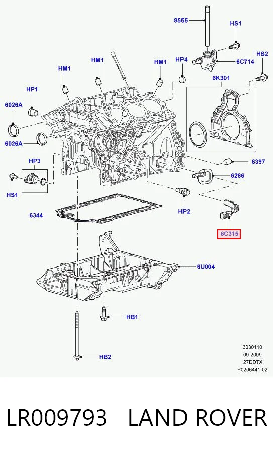 LR009793 Land Rover