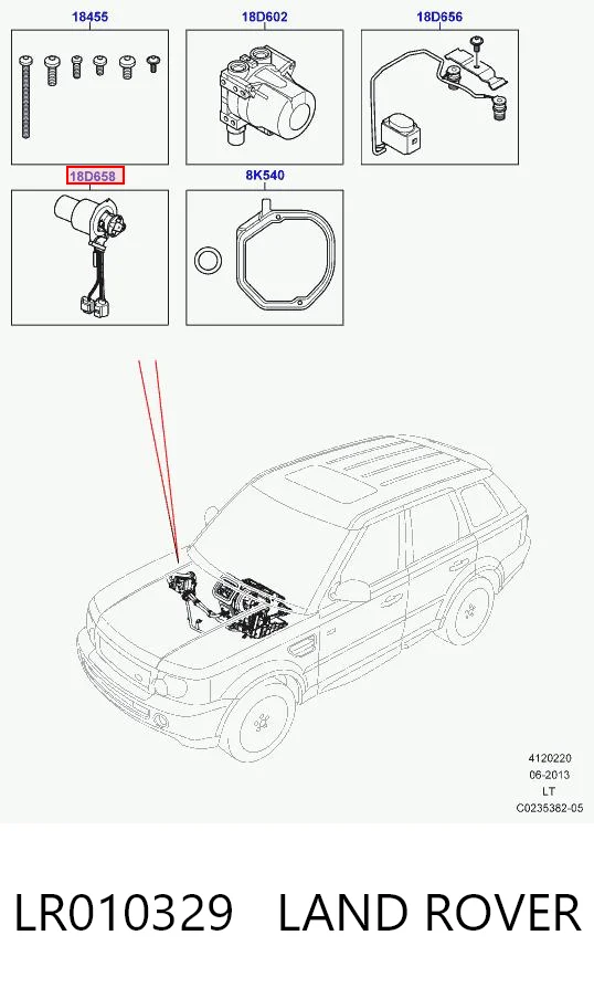 LR010329 Land Rover