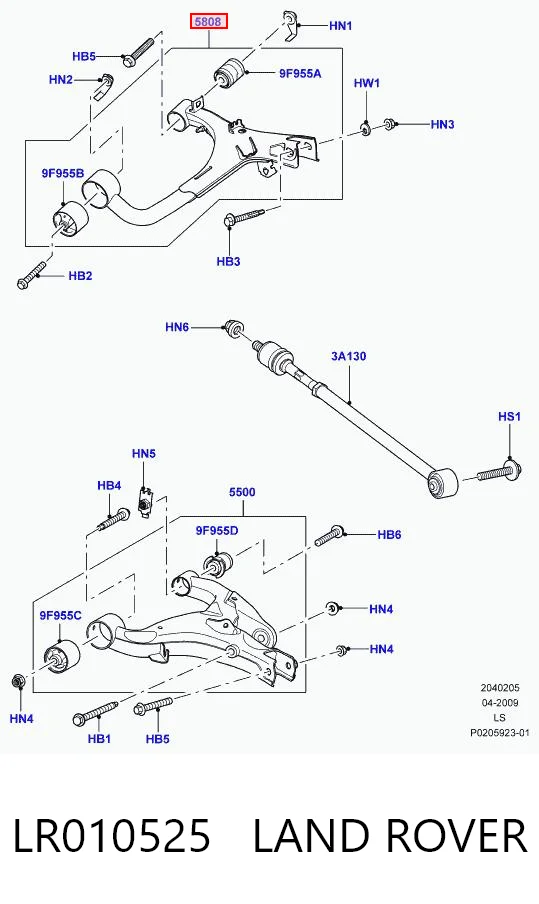 LR010525 Land Rover