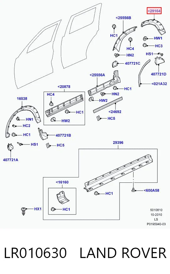 LR010630 Land Rover