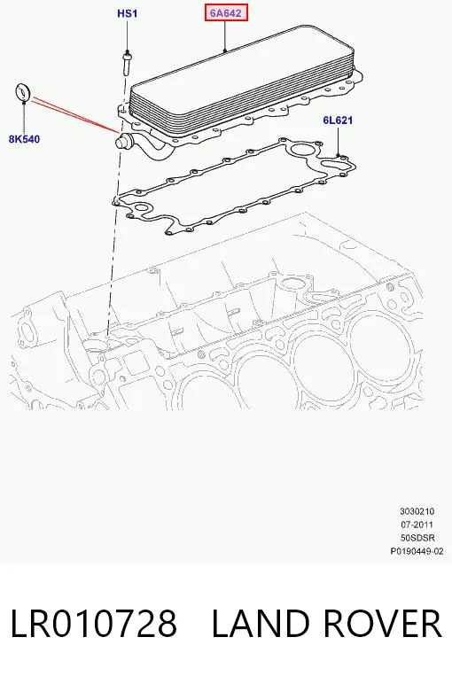 LR010728 Land Rover