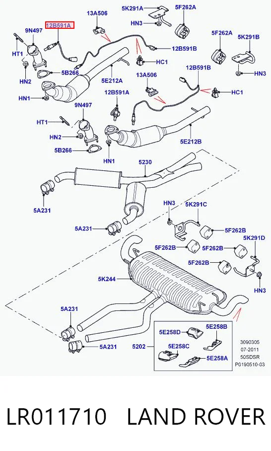 LR011710 Land Rover