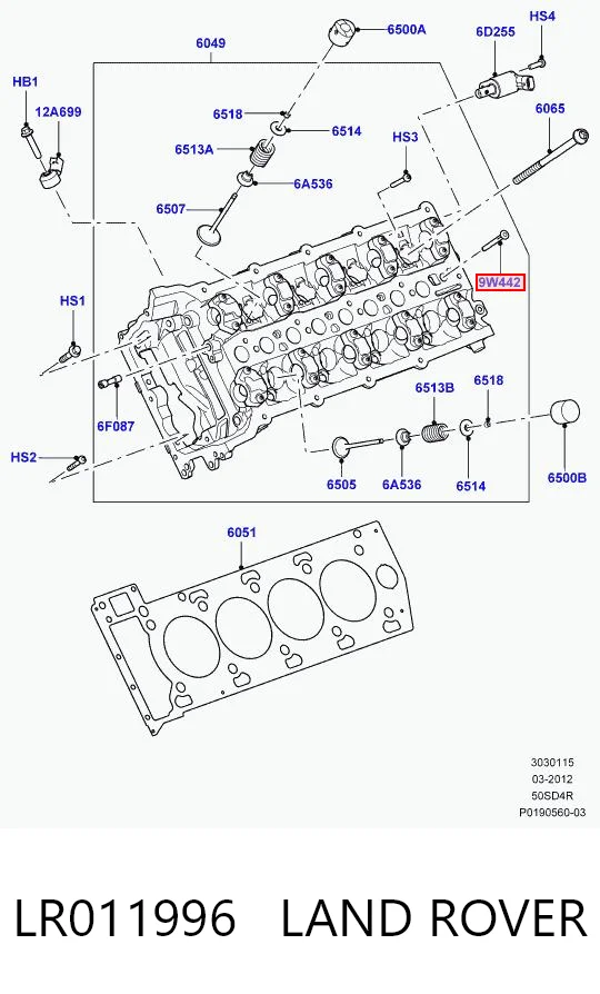 LR011996 Land Rover