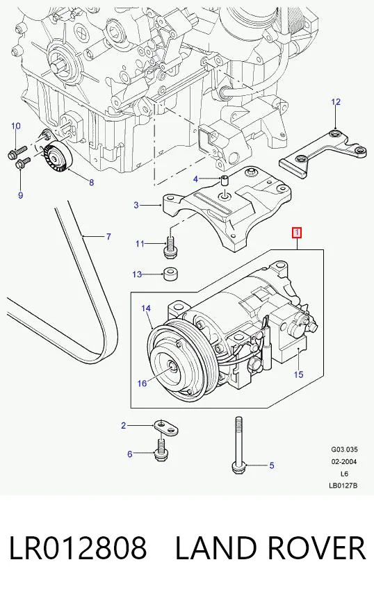 4472208060 Rover Sprężarka klimatyzacji