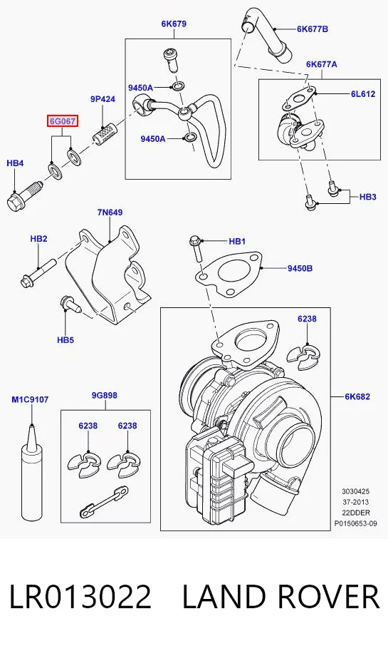 LR013022 Land Rover