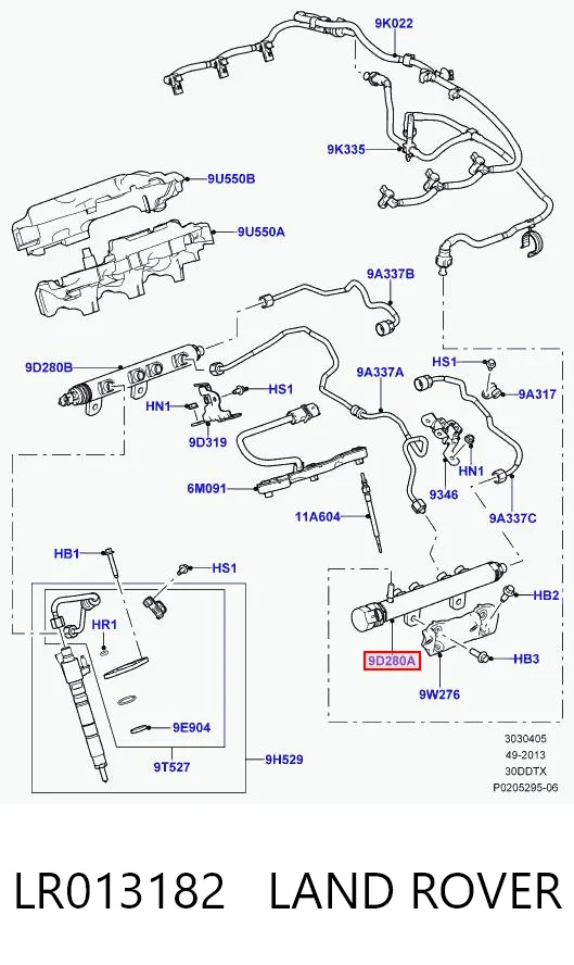 LR013182 Land Rover
