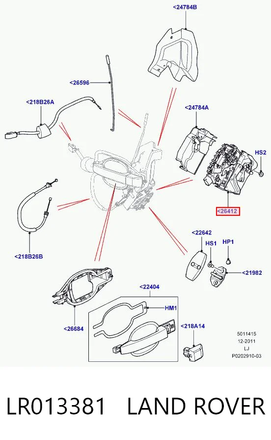 LR013381 Land Rover