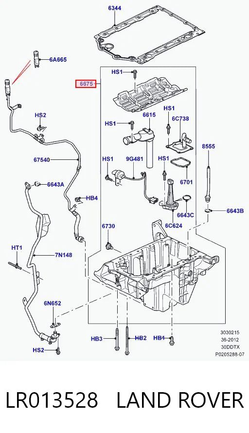 LR013528 Land Rover
