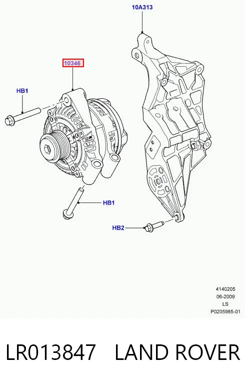 LR013847 Land Rover