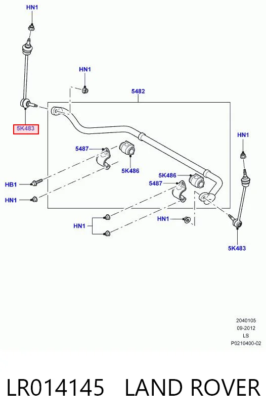 LR014145 Land Rover