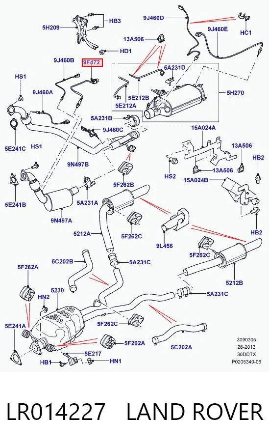 LR014227 Land Rover