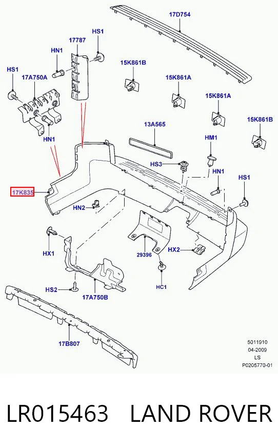 LR015463 Land Rover