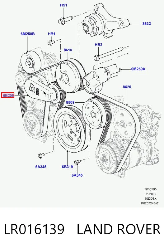 LR016139 Land Rover