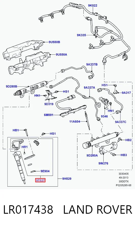 LR017438 Land Rover