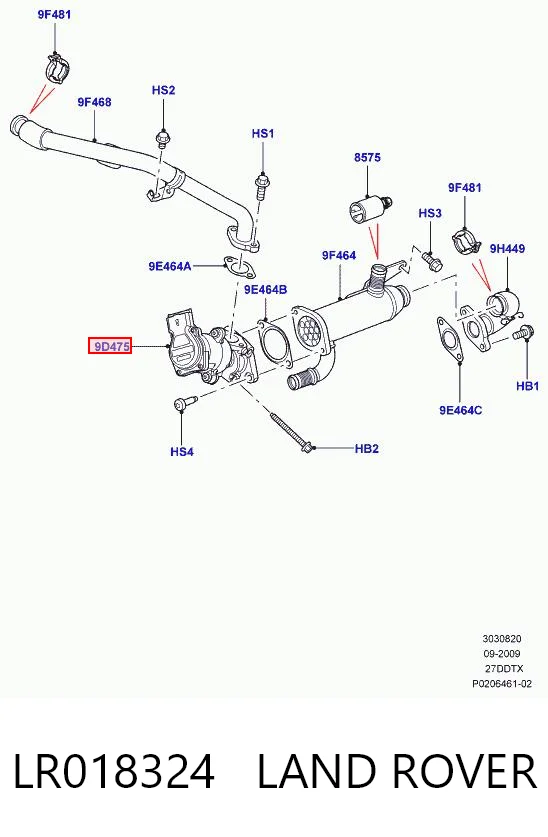 LR018324 Land Rover