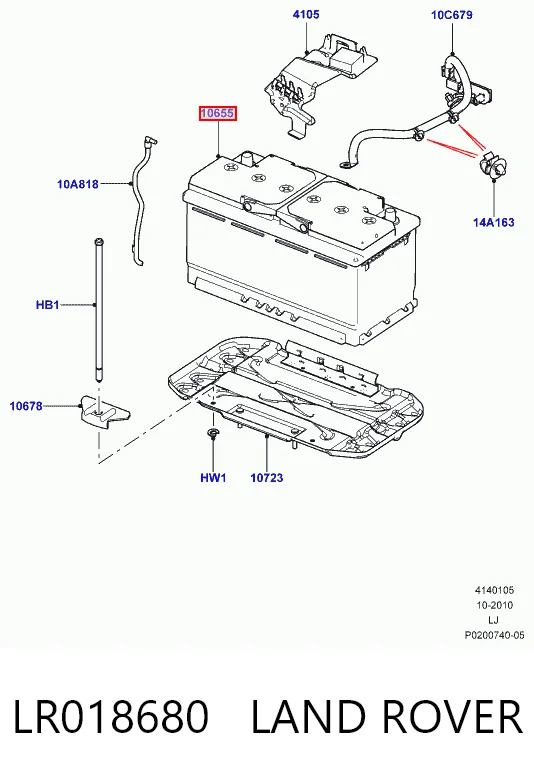 EB9500 Exide Bateria (akumulator)