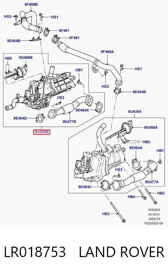 LR018753 Land Rover