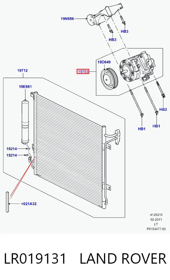LR019131 Land Rover