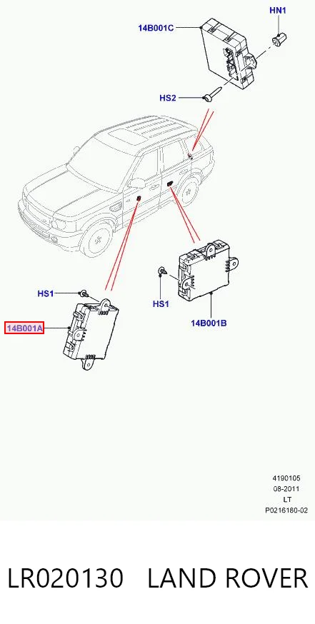 LR020130 Land Rover