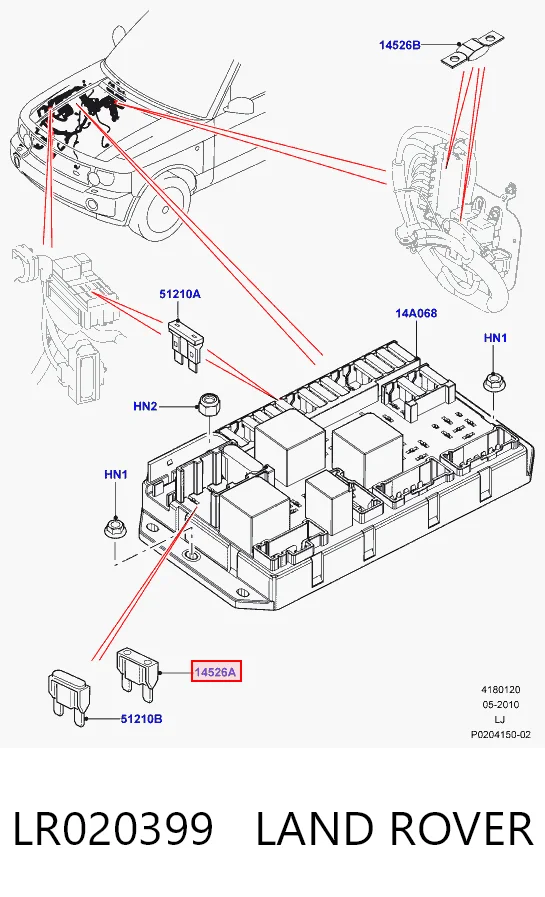 LR020399 Land Rover
