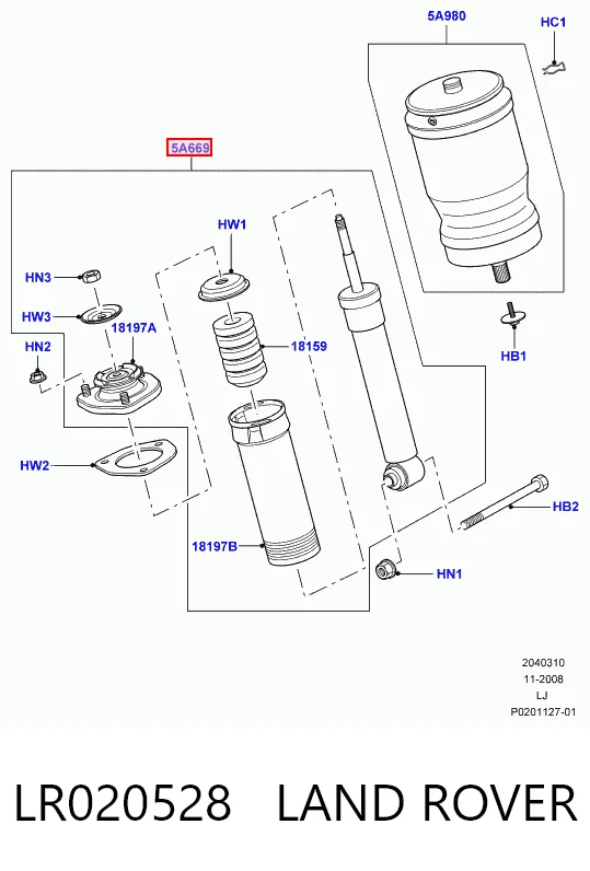 LR020528 Land Rover
