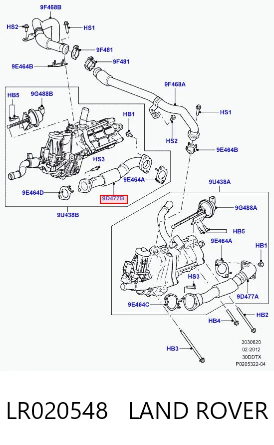 LR020548 Land Rover