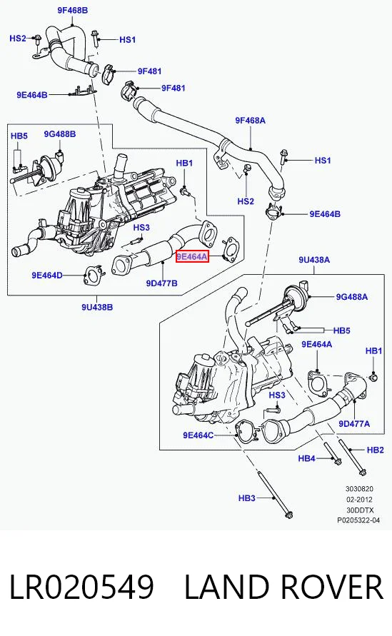 LR020549 Land Rover