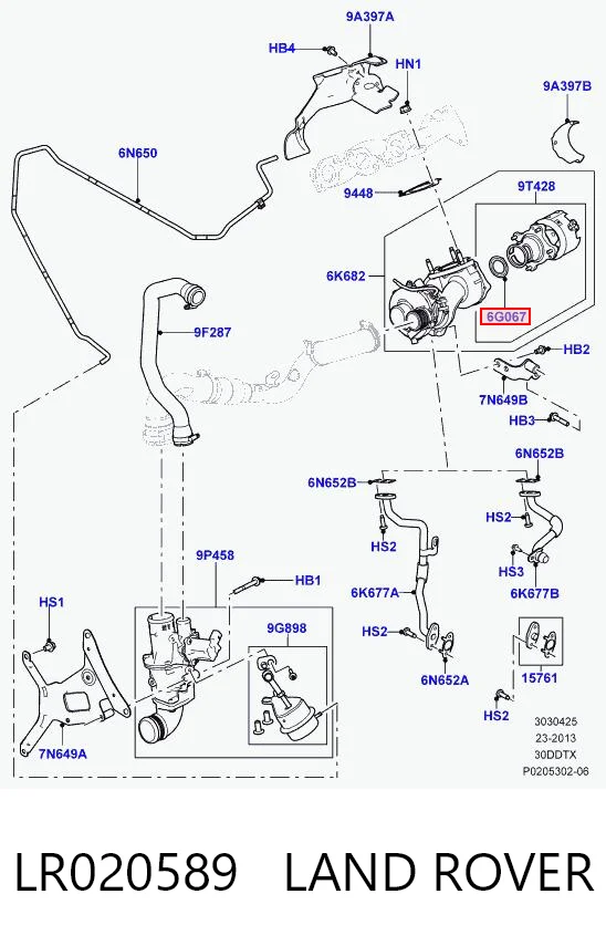 LR020589 Land Rover