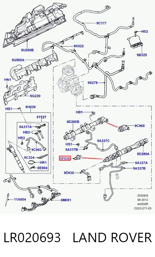 LR020693 Land Rover