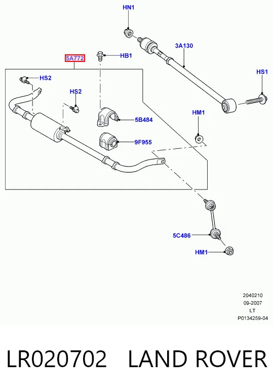 LR020702 Land Rover