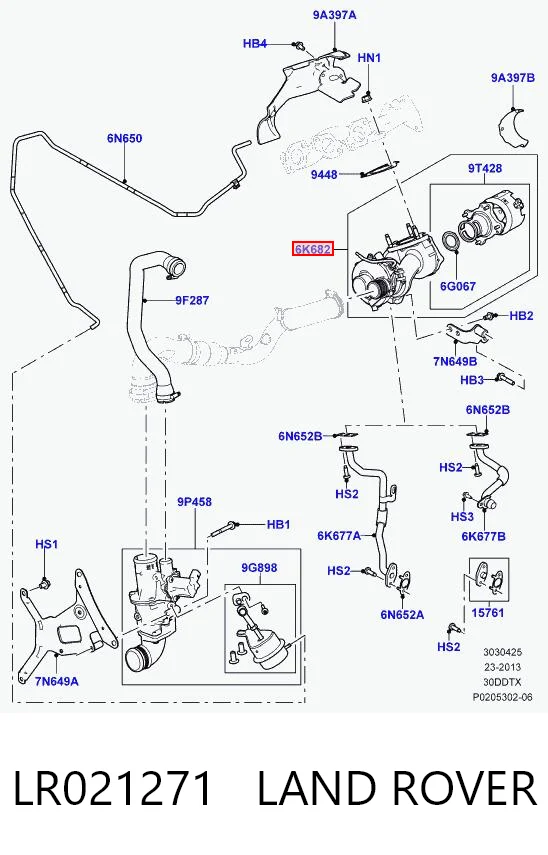  Turbina Land Rover Range Rover 
