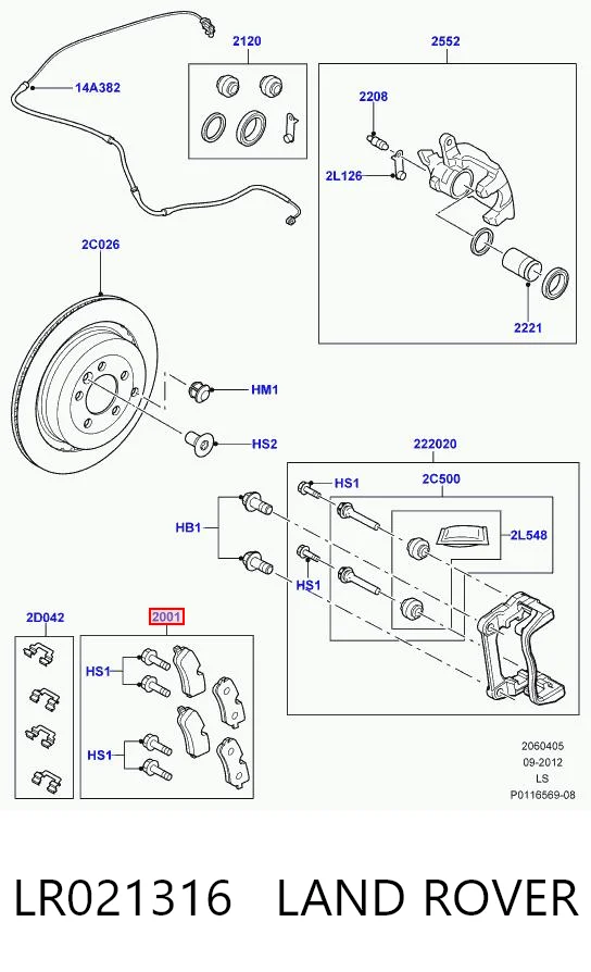 LR021316 Land Rover