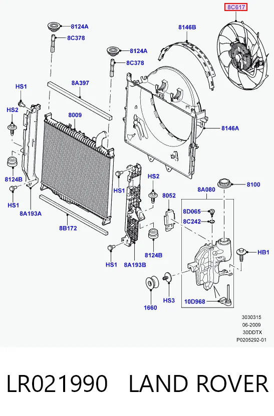 LR021990 Land Rover