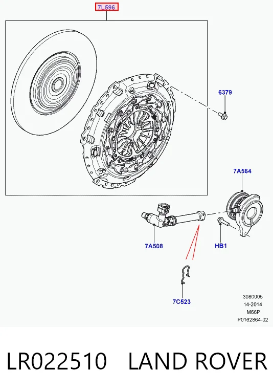 Zestaw sprzęgła (3 części) Land Rover Freelander II SUV (L359) (2006 - 2014) cena, od 272,97 USD