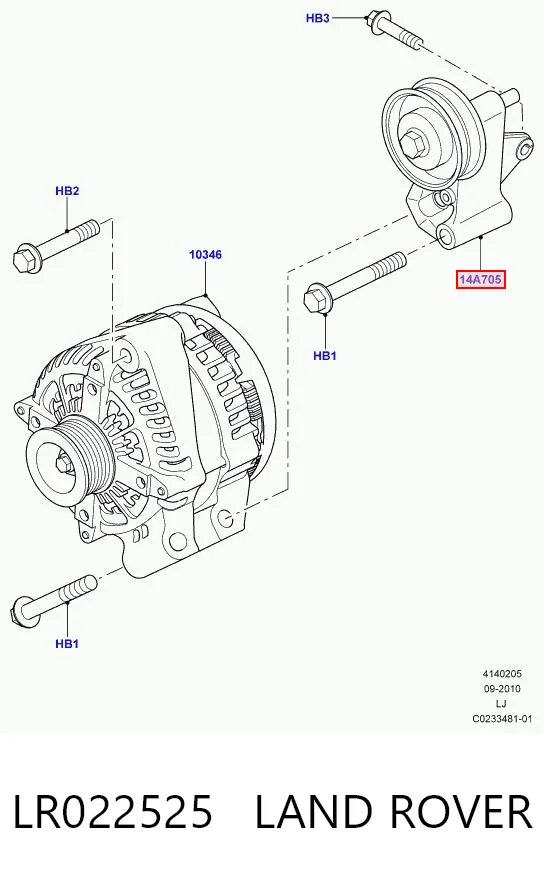 LR022525 Land Rover