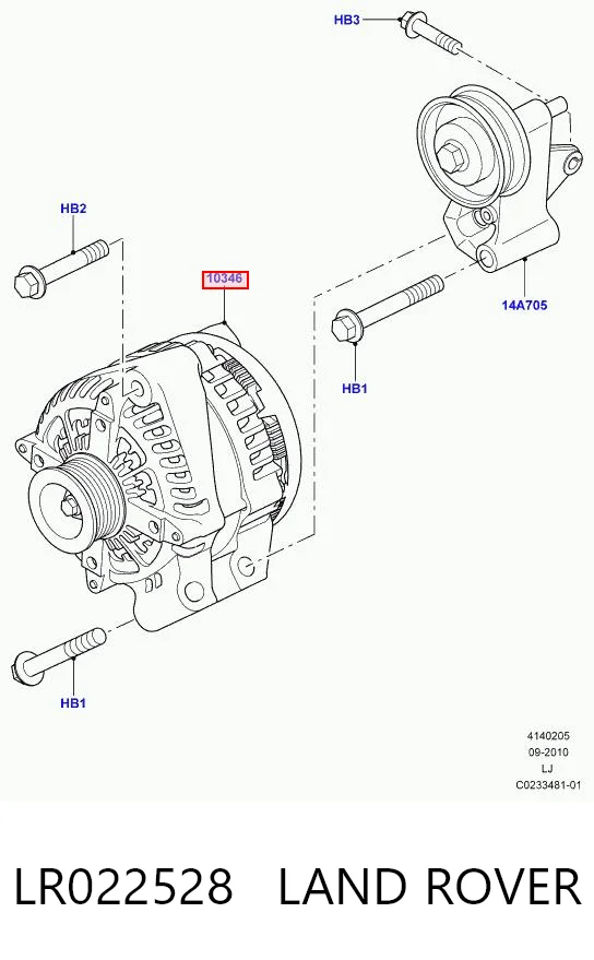 LR022528 Land Rover