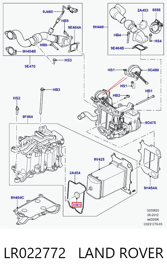 LR022772 Land Rover