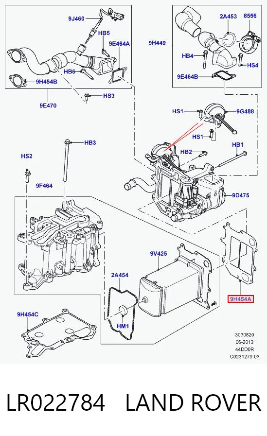 LR022784 Land Rover